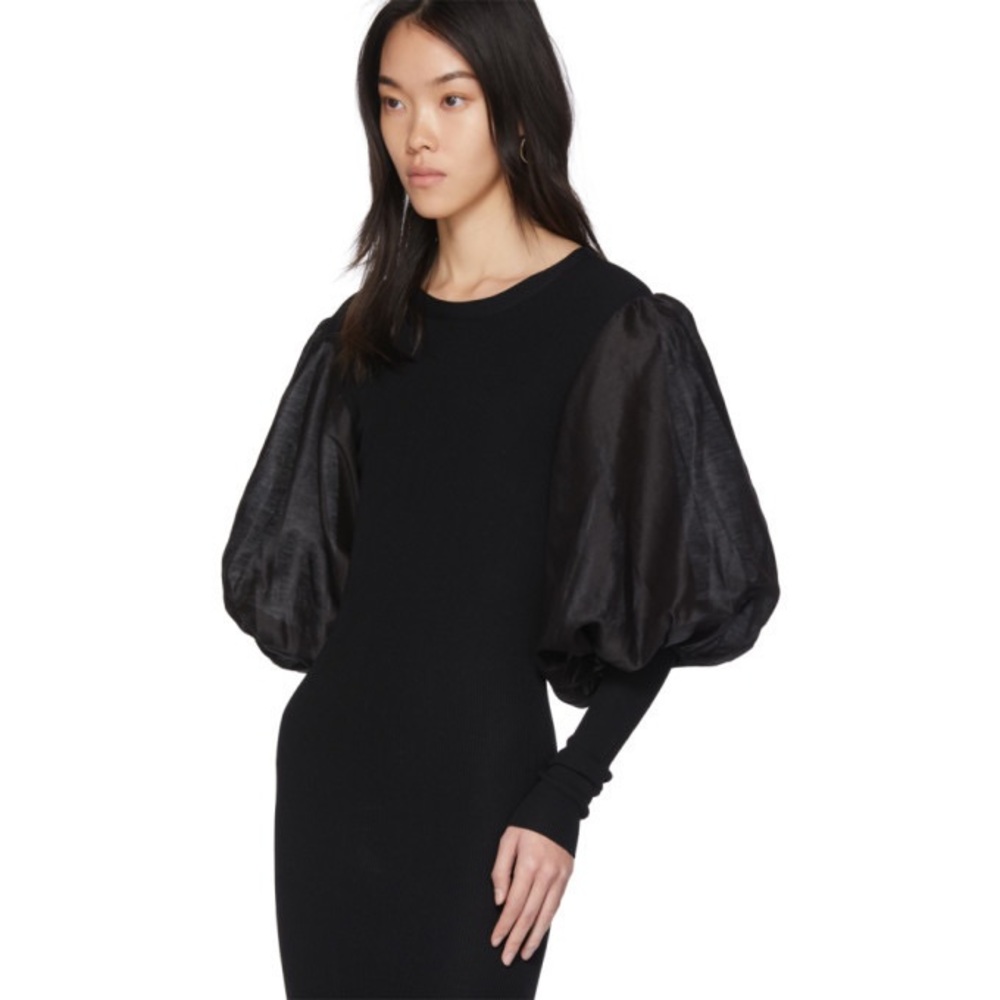 TOTEME puffy sleeve dress